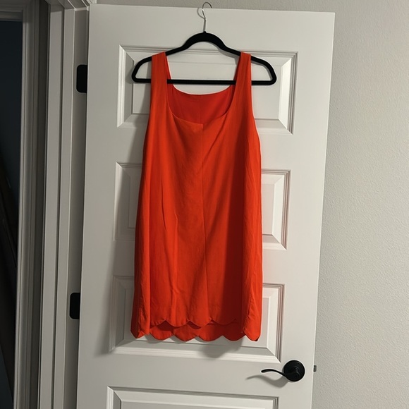Kate Spade Bright Orange red Dress - Picture 2 of 5